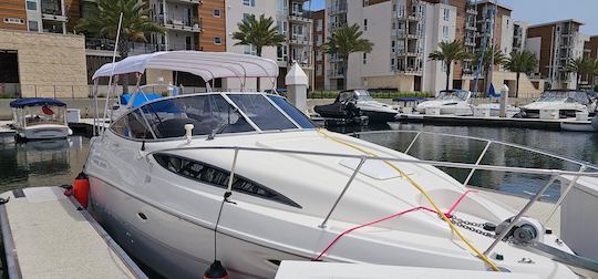 30 ft Motor Yacht Cruiser Boat | Boat Rental for good times in Marina Del Rey