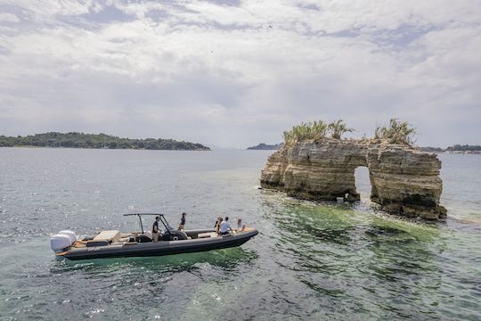 Discover the Ionian Sea with our 32ft brand-new Viper Rib