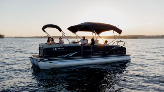 26’ Premium Luxury Tritoon 250HP Motor on Lake Lanier