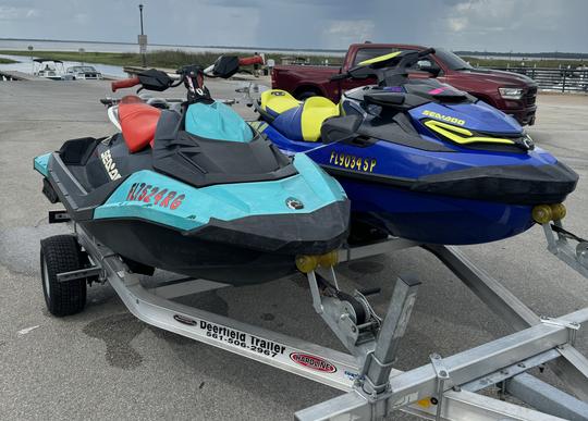 2017 Seadoo Spark Trixx Jetski para alquilar en Florida