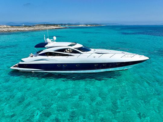 Sunseeker Predator 68 POLUX Mega Yacht Rental in Ibiza 