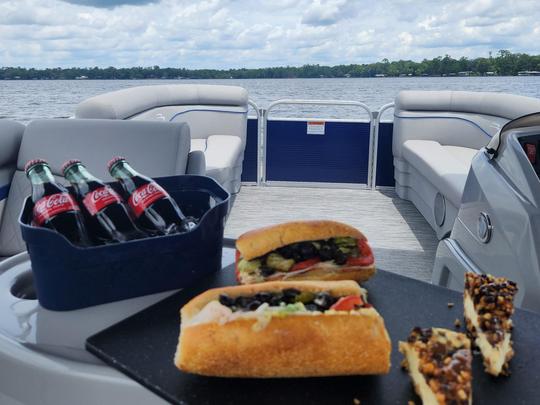 Family, Friends or Colleagues a 20ft pontoon is a great way to spend your time  