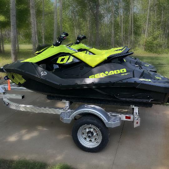 2023 Sea-Doo Trixx Jet Ski Rental on Crosslake