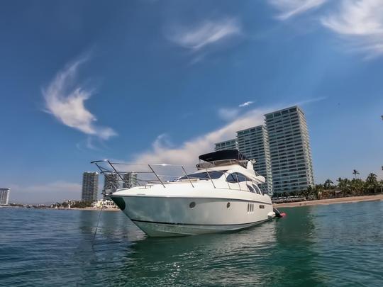 ELISA | Azimut 58 ft Yacht for Cruising a summer day at PV.