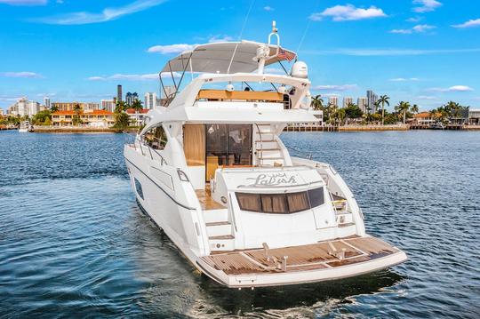 APROVEITE MIAMI no Sunseeker Manhattan de 70 pés!!!