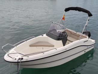 Rent boat B452 'Doris' (4p) without licence in Palma, Spain