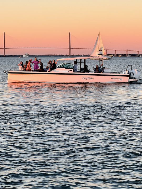 Suntop Axopar de lujo de 37 pies con baño a bordo: hasta 13 huéspedes en Charleston