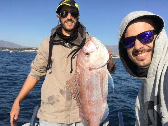 Slow Jigging, Bottom, Big Game Fishing Boat Trips in Benalmádena 