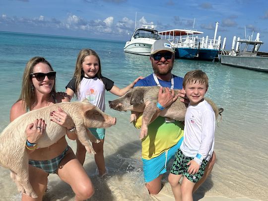 4 Island Adventure | Swim with the Pigs & Turtles