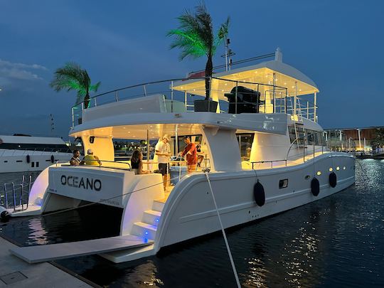 Catamaran de luxe 65 pieds pour 65 personnes à Rio de Janeiro