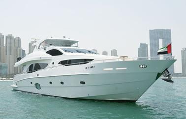 Experience DUBAI ON OUR MAJESTY 101FT BOAT