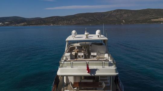 Premium 20-Meter Trawler Yacht - Explore the Turquoise Coast in Style!