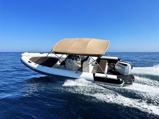 Motonautica Vesuviana MV 740 RIB with Skipper 26.5ft with 225hp outboard engine