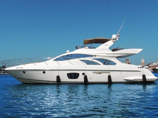 ENJOY CARTAGENA on a 55FT AZIMUT Luxury Yacht!