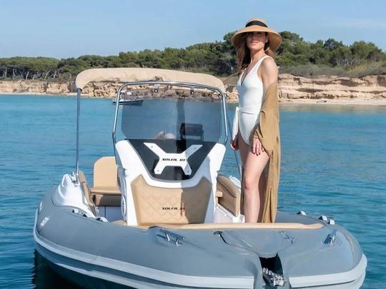 New Salpa Soleil 18 Boat seat up to 6 people in Portofino Gulf