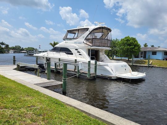 Amazing 58ft Sea Ray luxury yacht with Captain Steve 