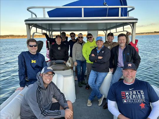 Family Fun on a 25ft Double Decker Tritoon with slide - Canyon Lake