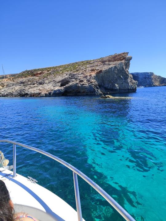 MALTA Gozo Comino Caves Caves Crystal/Blue Lagoon - Passeios de barco privados