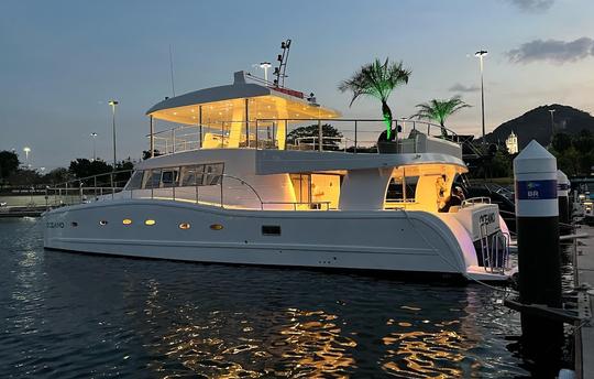 Oceano 60ft Luxury Catamaran Rental in Rio de Janeiro, Brazil w/ concierge 💎