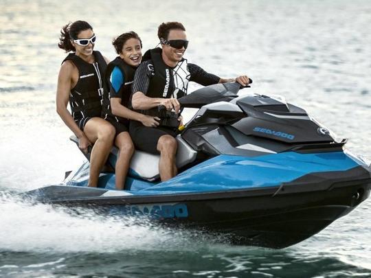 4 Brand New Sea-Doo GTI SE Jet Skis for rent in Sunny Sarasota