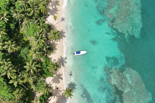 Lancha rápida Yamaha de 29 pés em Las Terrenas