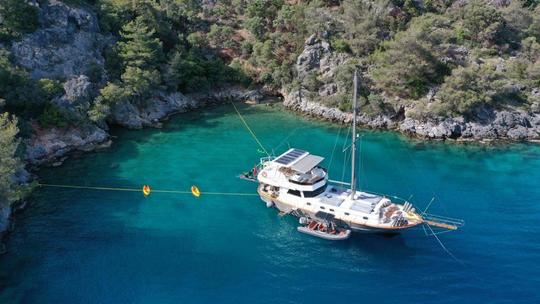 Book the 2023 Luxury Gulet in Gocek Region for 6 People!