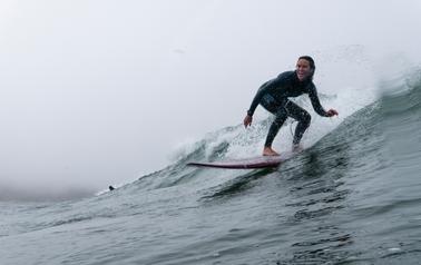 Surfeando en Arugambay, Sri Lanka