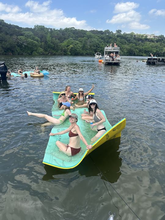 2024 Bentley Party Pontoon on Lake Austin and Lake Travis 