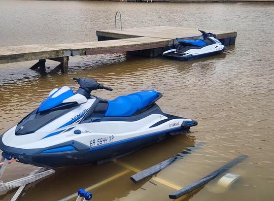 Two 2023 Yamaha VX-C Waverunners Rent 1 or 2 on Lake Lanier