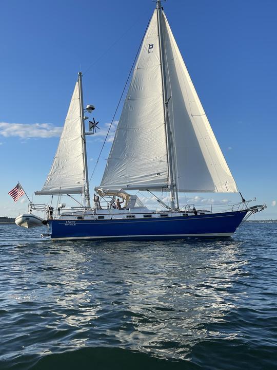 Sail Away on Our Passion: Your 42-Foot Pearson for a Day or Weekend Adventure