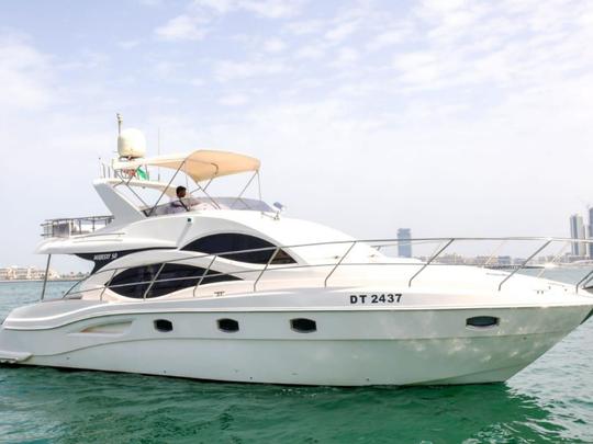 Charter Spacious 55' Yacht 3 bedroom up to 18 Guest in Dubai Marina