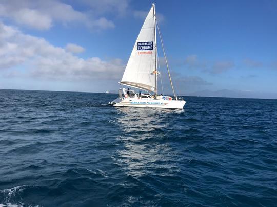 Navigation de luxe en catamaran aux îles Canaries