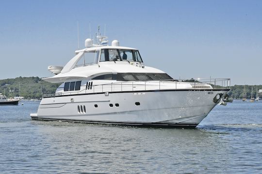 84 Viking princess super luxury yacht marina del Rey 