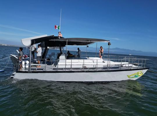 Custom 45' Trimaran with Waterslides [All Inclusive] 