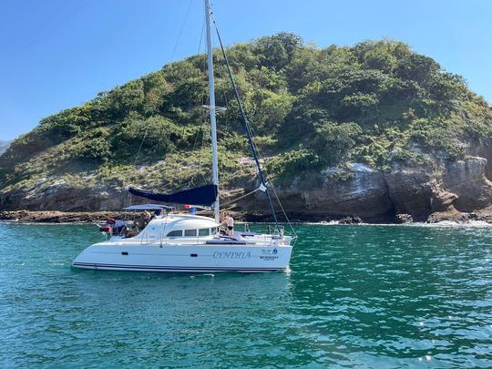 See the wonders of Puerto Vallarta aboard 38' Sailing Catamaran Charter