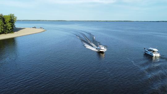 ¡Recorrido en barco por Montreal/Laval para nadar y disfrutar de una fiesta en la playa con vista panorámica!