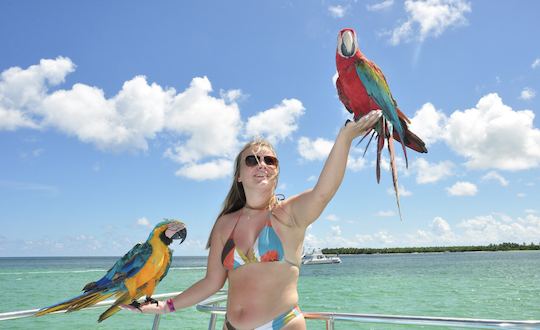 Faites la fête comme jamais auparavant : votre excursion exclusive d'une journée en yacht à Punta Cana !