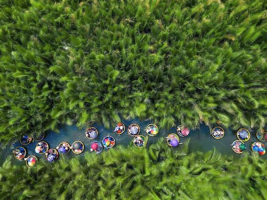 Aventura aquática em Hội An - Do rio Hoài à floresta de palmeiras Nipa