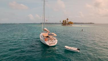 Aluguer de iate à vela com tripulação incrível com tudo incluído