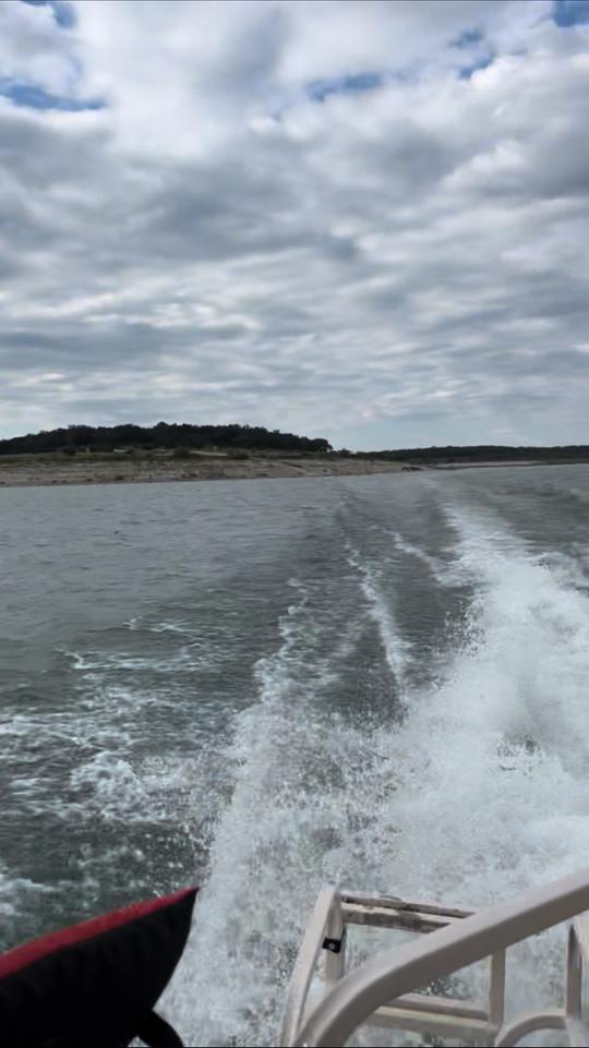 25ft Double Decker Rental At Canyon Lake, Texas