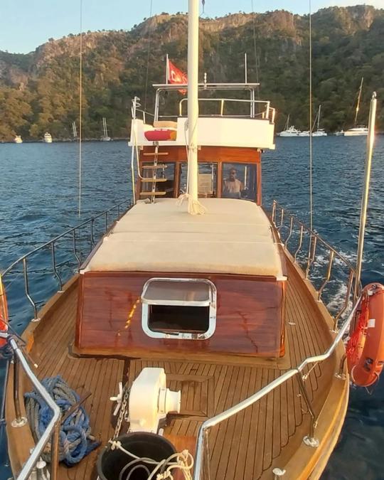 Daily Cruise on 26ft Custom Boat in Fethiye 