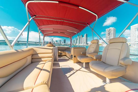 Enjoy Miami with 27FT PONTOON!!