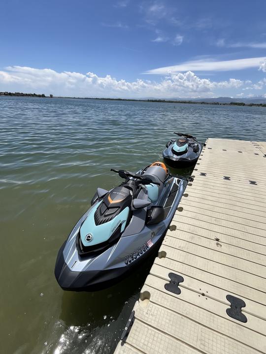 Par de motos acuáticas Sea-Doo GTI SE 130 2023 en alquiler en Loveland, Colorado