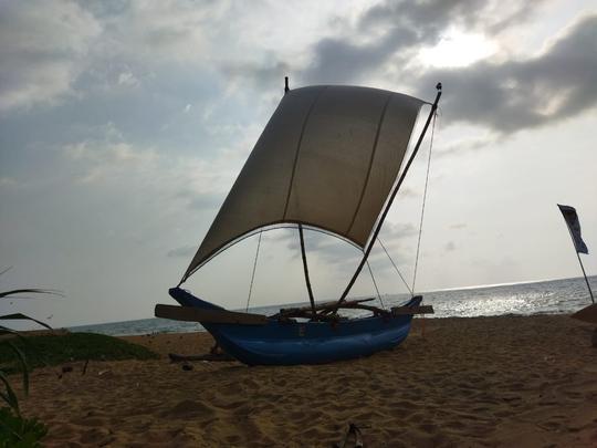 Croisière au coucher du soleil en catamaran à Trincomalee, Sri Lanka