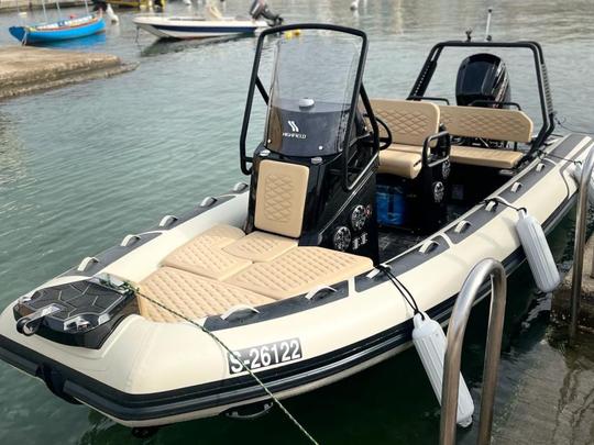 2024 Highfield 560 RIB, propulsado por 115 CV, 8 personas