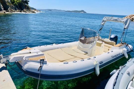 Capelli Tempest 700 RIB Rental in Cote d'Azur, France