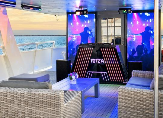 Party yacht Ibiza private charter 