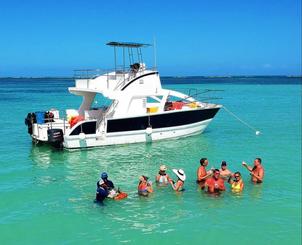 Almoço de lagosta 🦞 Charter privado de luxo em Punta Cana 