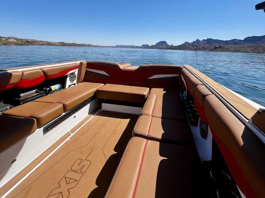 Wakesurf, Wakeboard and Tube on our Captained Axis T250 in Lake Havasu City!