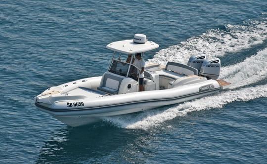 Rent a ribboat Marlin 298 in Krk, Croatia